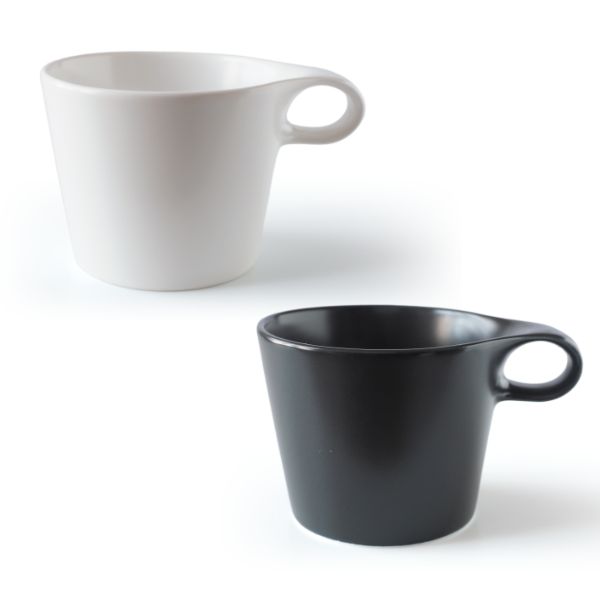 美濃焼 スタッキング ペア マグカップ コーヒーカップ 大人可愛い おしゃれ 積み重ね 2個セット 食器 磁器 日本製 贈り物 夫婦 結婚祝 敬老の日 | ブランド登録なし | 08
