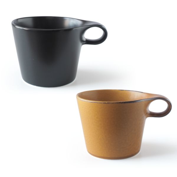 美濃焼 スタッキング ペア マグカップ コーヒーカップ 大人可愛い おしゃれ 積み重ね 2個セット 食器 磁器 日本製 贈り物 夫婦 結婚祝 敬老の日 | ブランド登録なし | 15