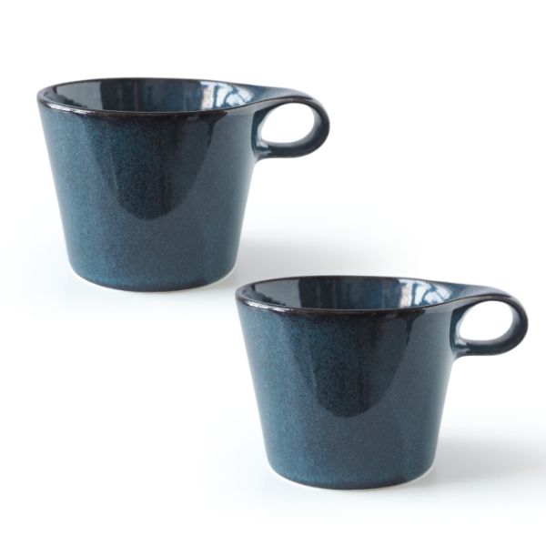 美濃焼 スタッキング ペア マグカップ コーヒーカップ 大人可愛い おしゃれ 積み重ね 2個セット 食器 磁器 日本製 贈り物 夫婦 結婚祝 敬老の日 | ブランド登録なし | 19