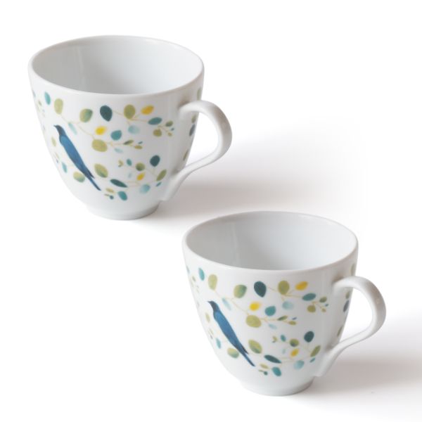 美濃焼 ペア 小さめ マグカップ コーヒーカップ ティーカップ コップ 北欧 おしゃれ 食器 磁器 日本製 贈り物 夫婦 カップル 敬老の日 結婚祝 | ブランド登録なし | 01