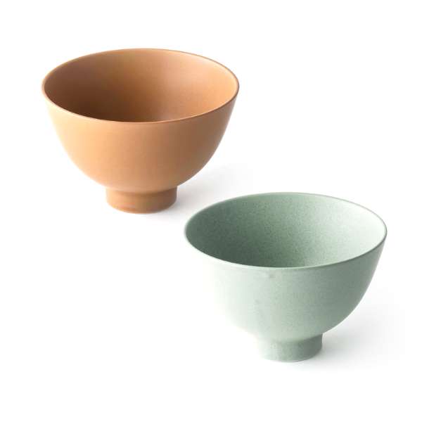 EDITIONS ペアボウル 磁器 お茶碗  美濃焼 2個セット 無地 ご飯茶碗 ごはん茶碗 食器 シンプル 誕生日 人気 ブランド プレゼント | ブランド登録なし | 01