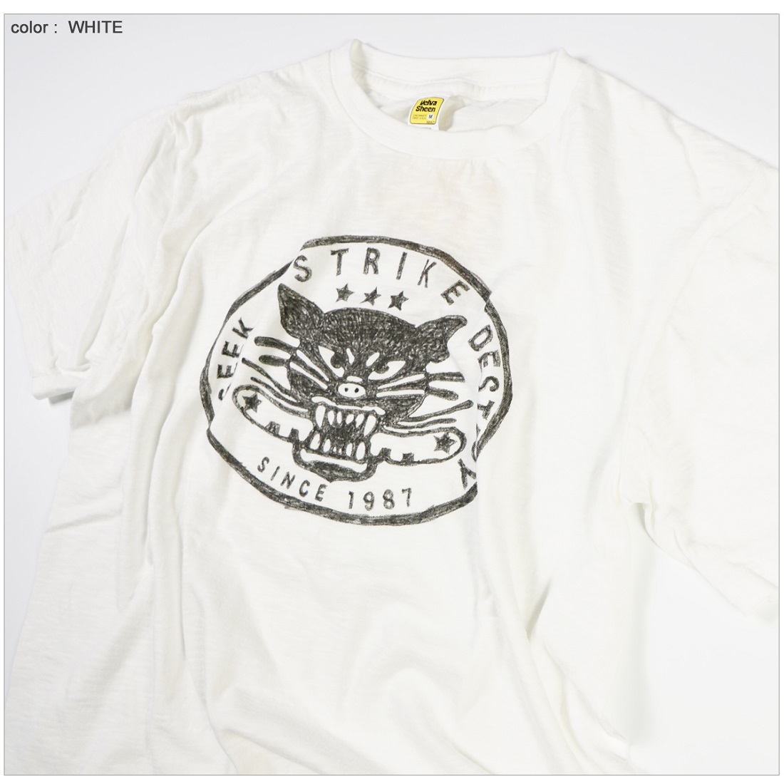 T*m様 【Special】60s VELVA SHEEN フロッキー半袖スウェ Velva Sheen ベルバシーン アメリカ製 半袖 Tシャツ (MADE IN