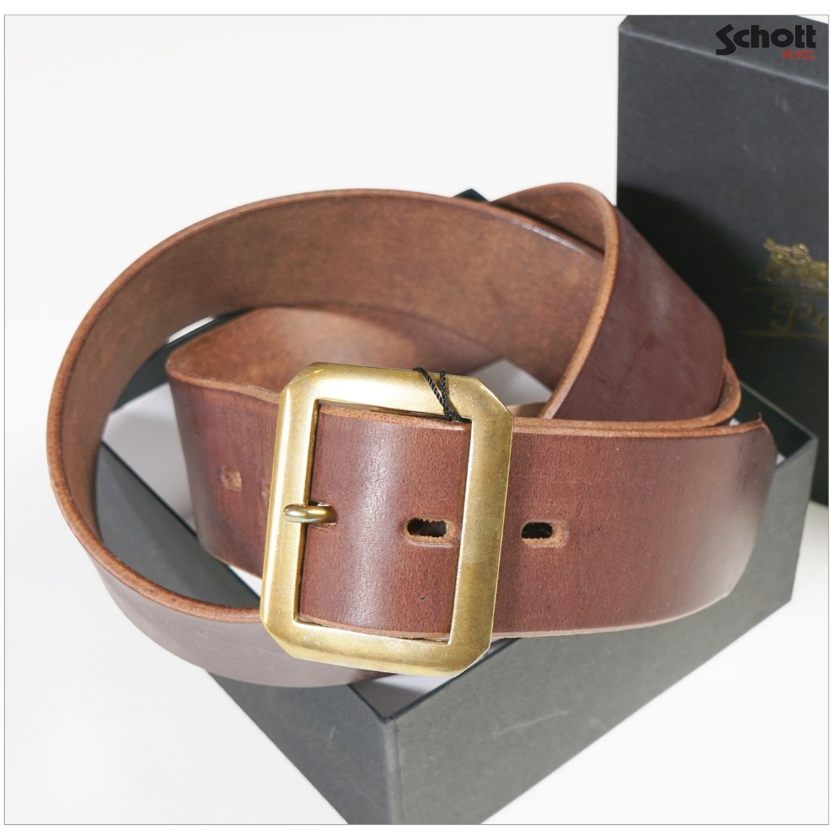 Schott N.Y.C（ショット） Schott 3119004-55 パーフェクト ベルト