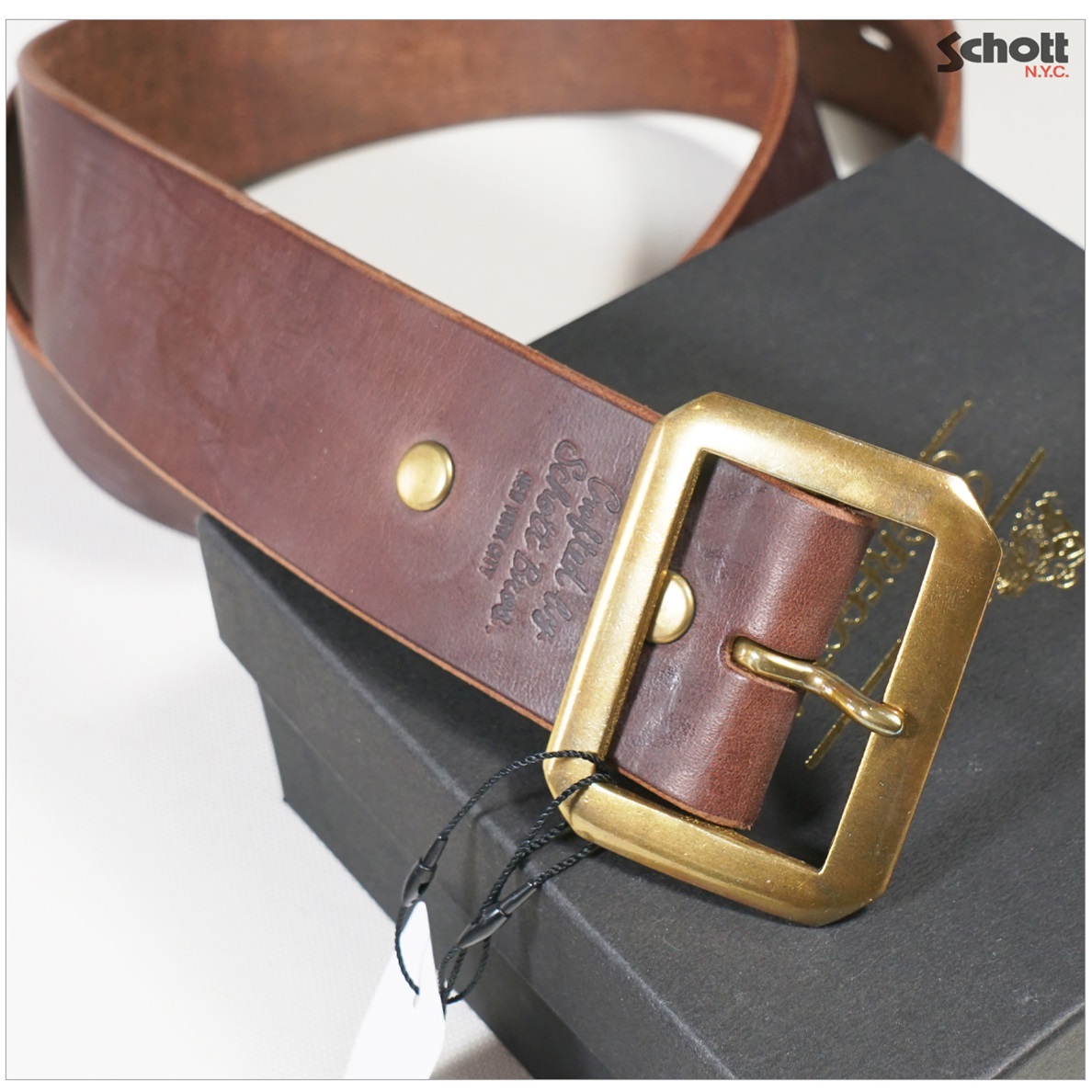 Schott N.Y.C（ショット） Schott 3119004-55 パーフェクト ベルト