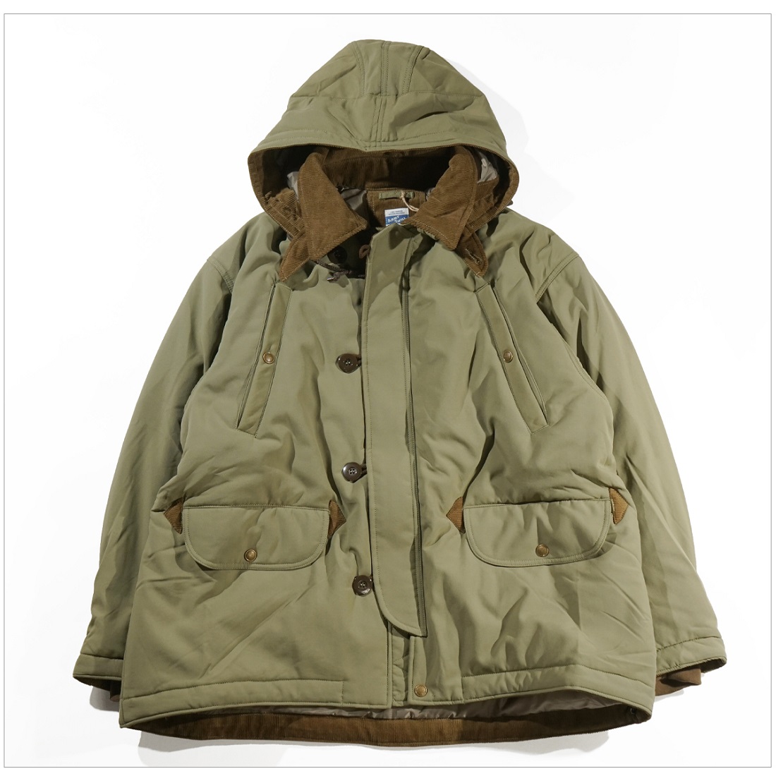 最終！　ARMY TWILL パディングコートPADDING coat ARMY TWILL パディングコート