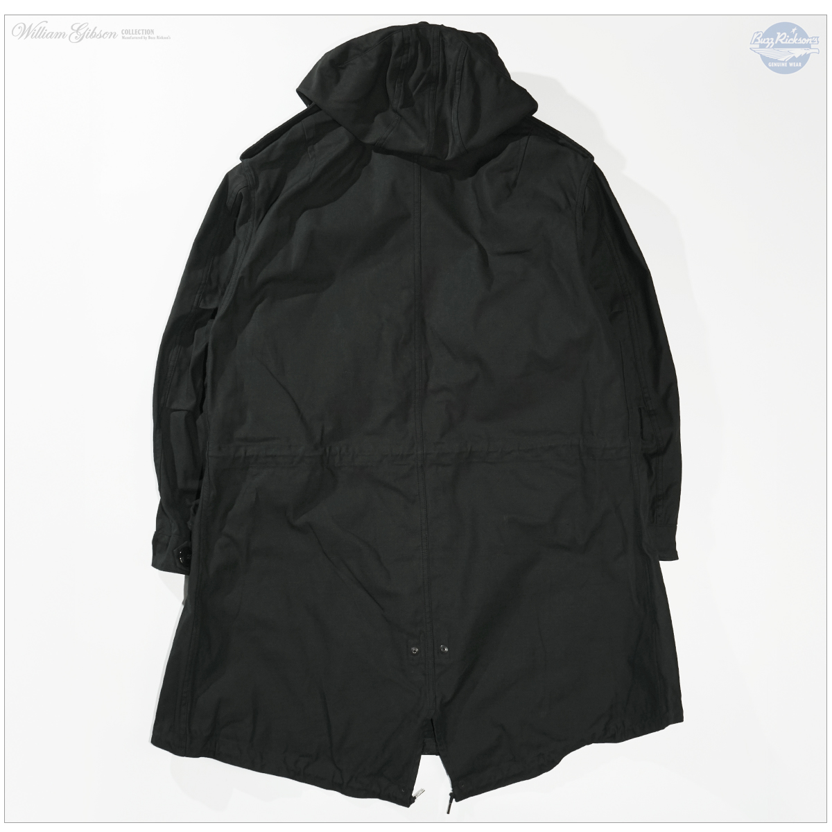 バズリクソンズ　ウィリアムギブソンコレクションM-51パーカ　黒　サイズL BUZZ RICKSON'S バズリクソンズ BR14969 ウィリアム・ギブソン Type