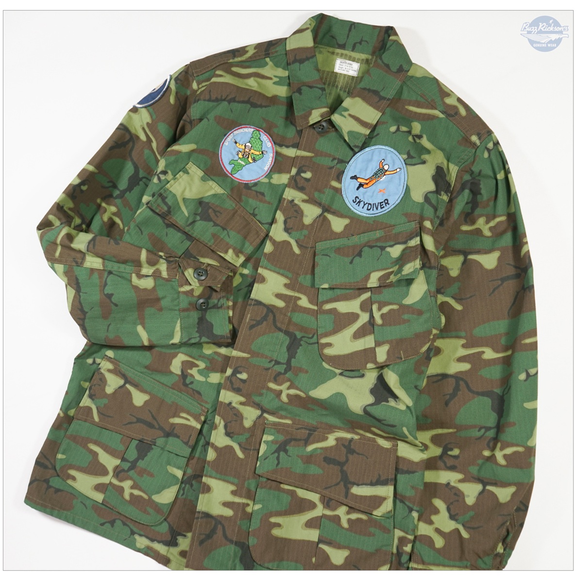 BUZZ RICKSON'S バズリクソンズ BR15692 COAT, MAN'S CAMOFULAGE