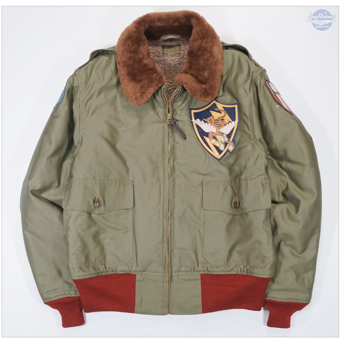 BUZZ RICKSON'S バズリクソンズ BR15746 B-10 赤リブ フライング