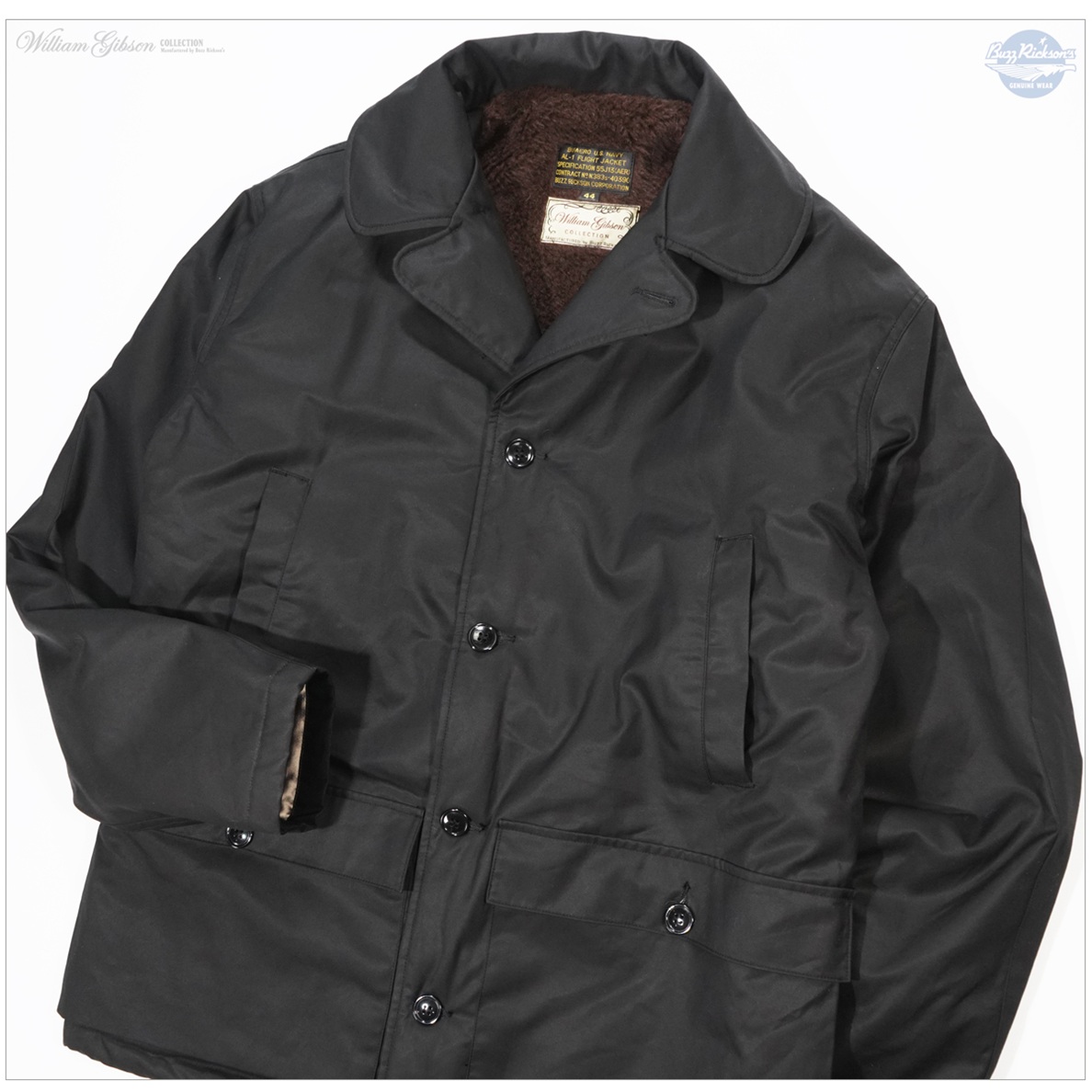 BUZZ RICKSON'S バズリクソンズ BR15777 ウィリアム・ギブソン