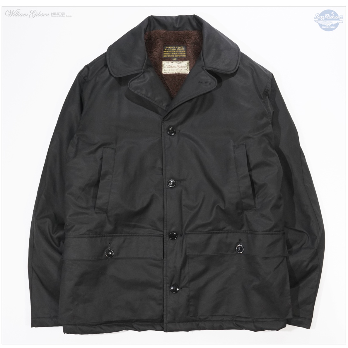 BUZZ RICKSON'S バズリクソンズ BR15777 ウィリアム・ギブソン