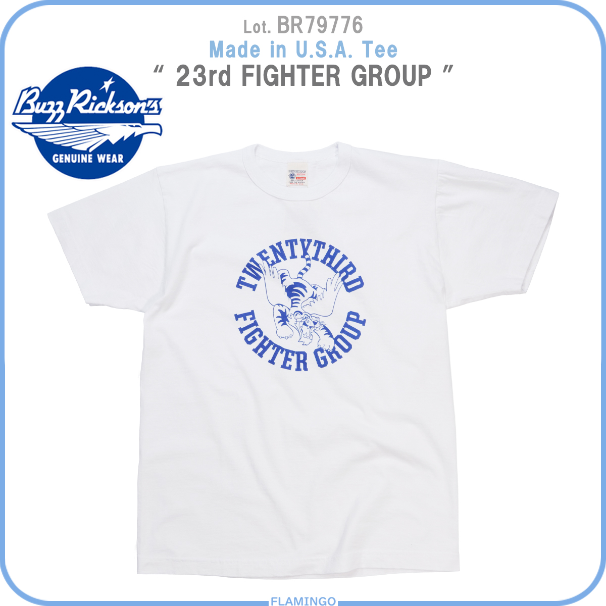 BUZZ RICKSON'S バズリクソンズ BR79776 アメリカ製 半袖 Tシャツ