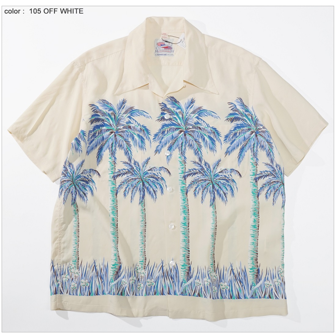 デューク・カハナモク DK38817 半袖アロハシャツ PALM TREE (サンサーフ SUN SURF) DK38817