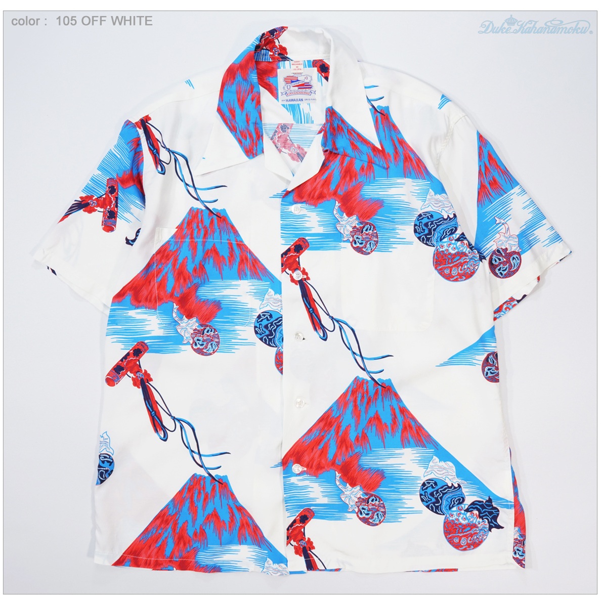 DUKE KAHANAMOKU アロハシャツ l DUKE KAHANAMOKU デューク・カハナモク SUN SURF DK39634 スペシャル