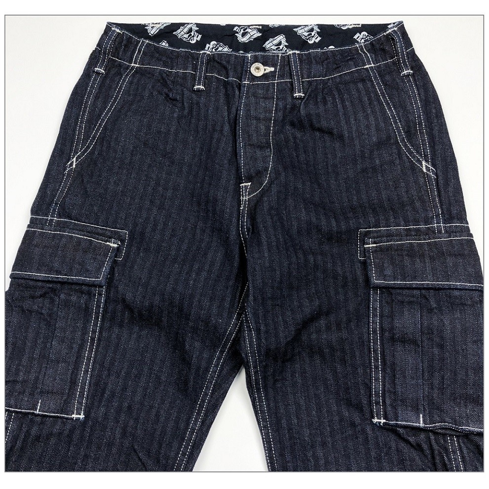 値段が激安 inch W36 カーゴパンツ 桃太郎ジーンズ - チノパン