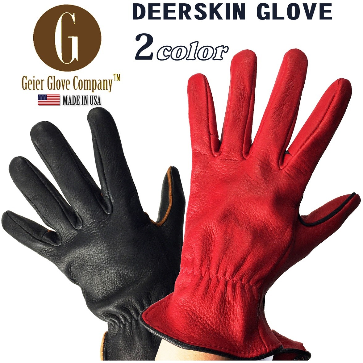 ガイヤーグローブ GEIER GLOVE Lot No. 250ES ディアスキン レザー