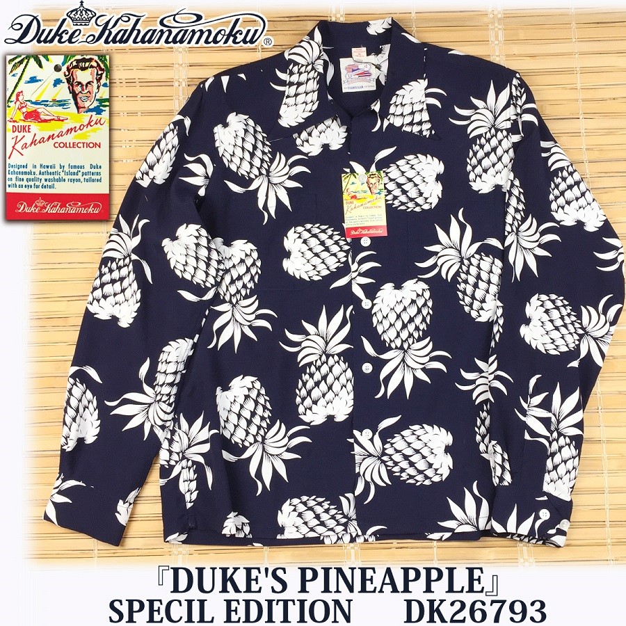 SUN SURF】Special L/S『DUKE'S PINEAPPLE』長袖/DUKE KAHANAMOKU/デュークカハナモク/DK26793  :dk26793:FLAMINGO Sapporo - 通販 - Yahoo!ショッピング