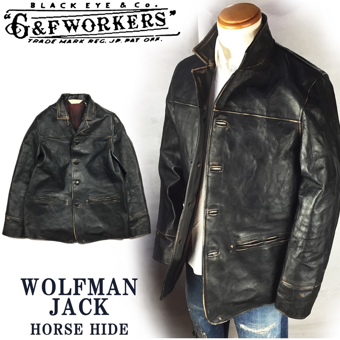 G&F WORKERS ジーアンドエフ ワーカーズ WOLFMAN JACK ウルフマン