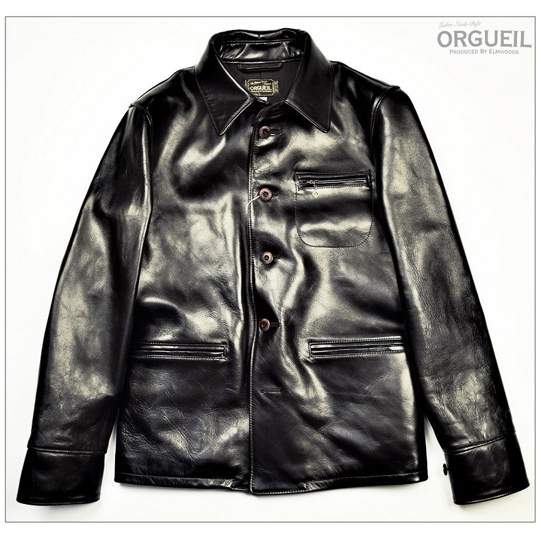 オルゲイユ ORGUEIL OR-4035 ホース レザー カー コート CAR COAT