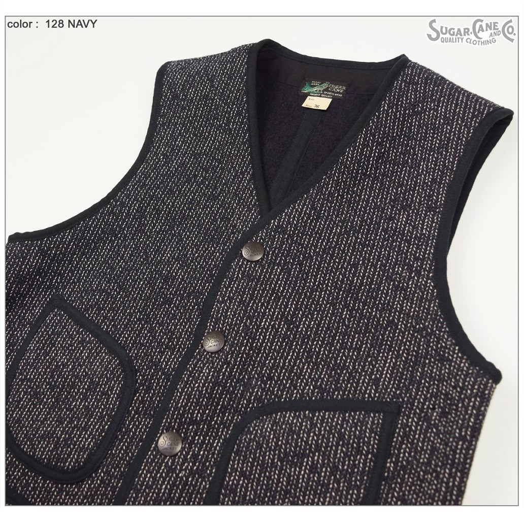 シュガーケーン SC14284 ビーチクロス ベスト BEACH CLOTH VEST SUGAR