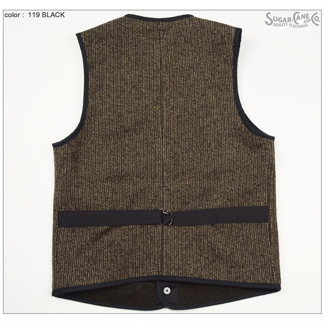 シュガーケーン SC14284 ビーチクロス ベスト BEACH CLOTH VEST SUGAR