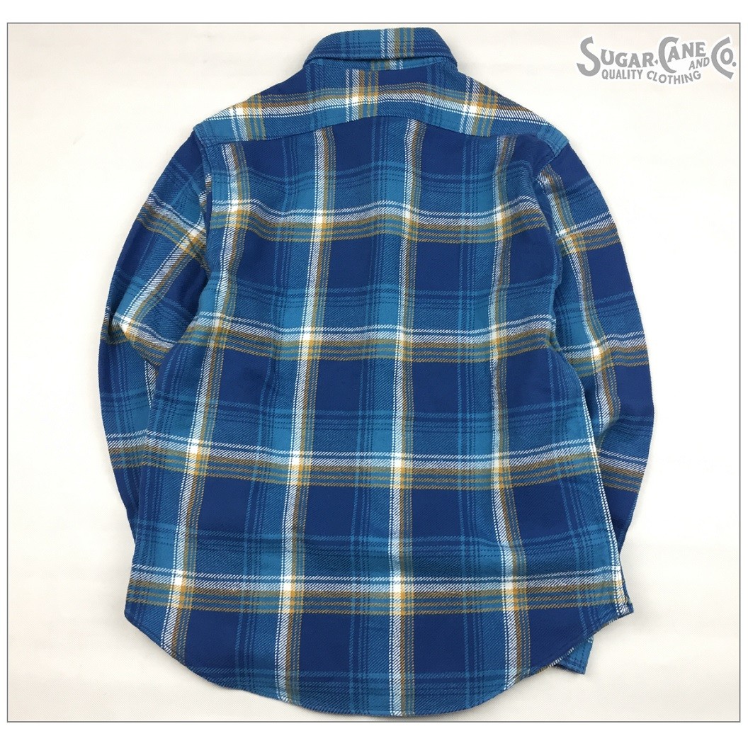 SUGAR CANE セール SALE シュガーケーン ネルシャツ 長袖 ツイル