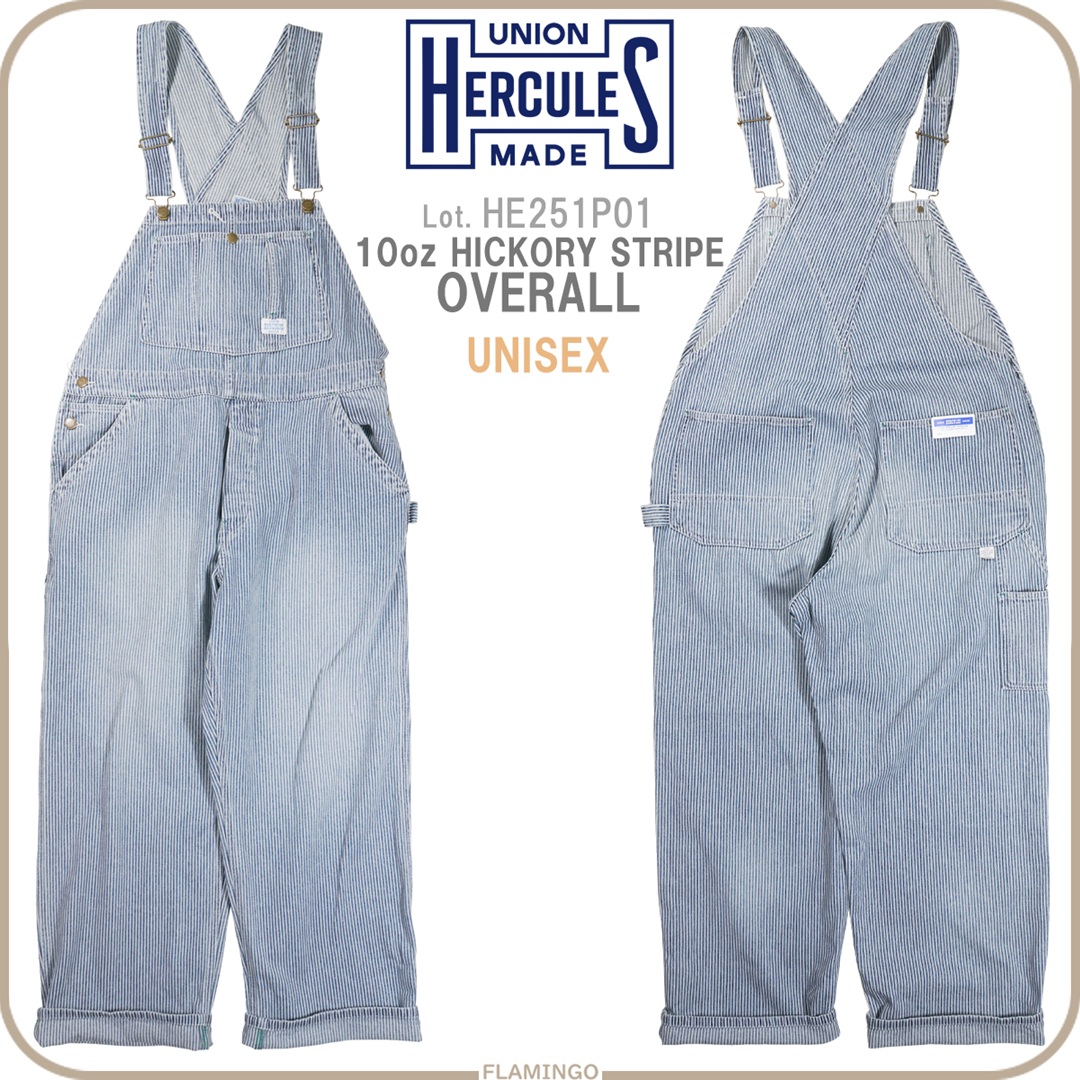 40's ヘラクレス HERCULES オーバーオール 40's 50's HERCULES ヘラクレス デニムオーバーオール ワークウェア