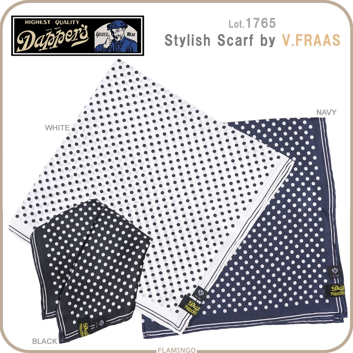 1765 ダッパーズ スカーフ 画像1