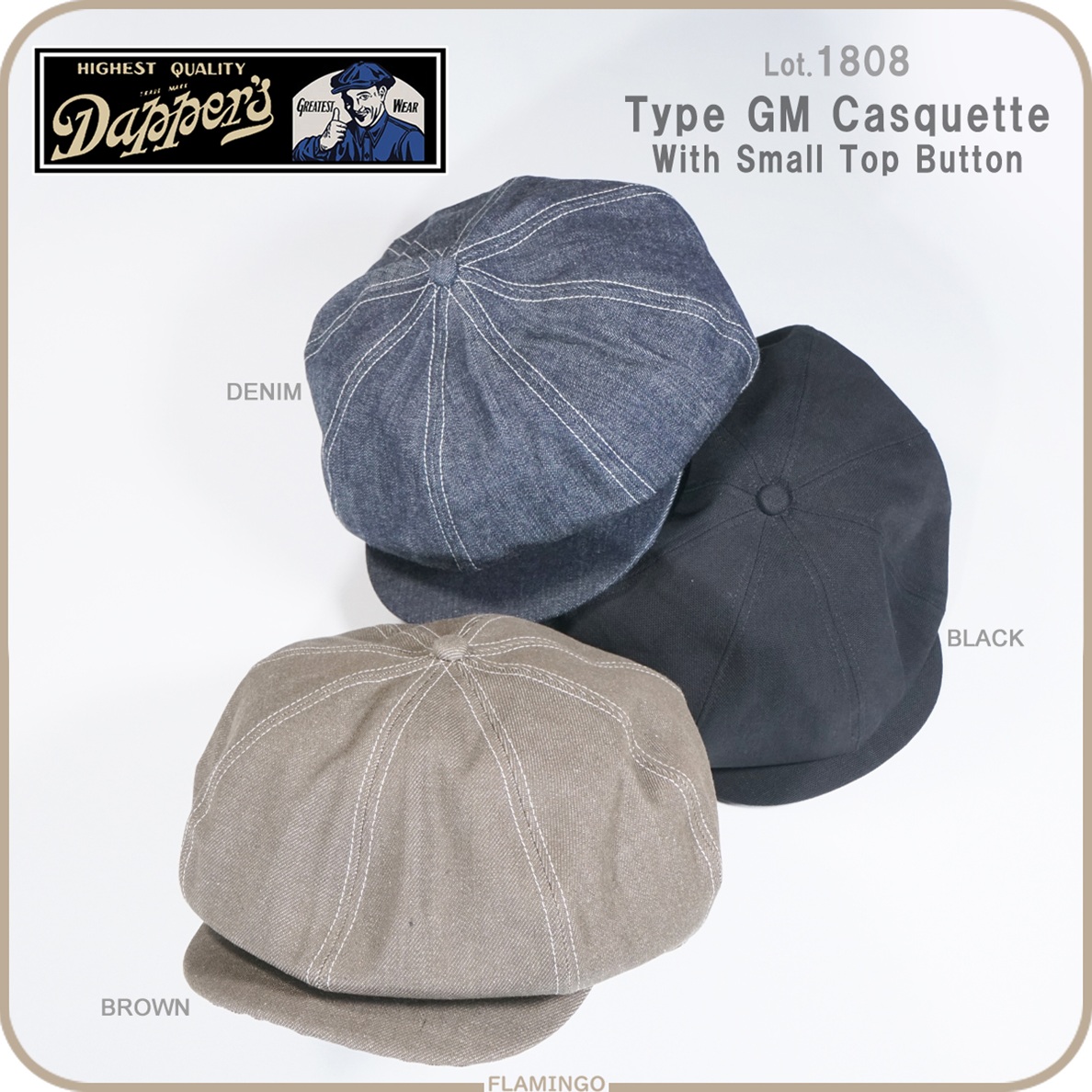 Lot1808 ダッパーズ Dapper's 