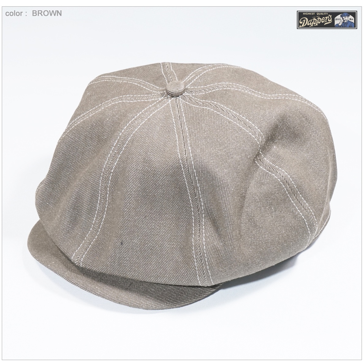 ダッパーズ Dapper's ゴートスキン レザー キャスケット M 帽子 ダッパーズ Dapper's ゴートスキン レザー キャスケット M 帽子 楽天