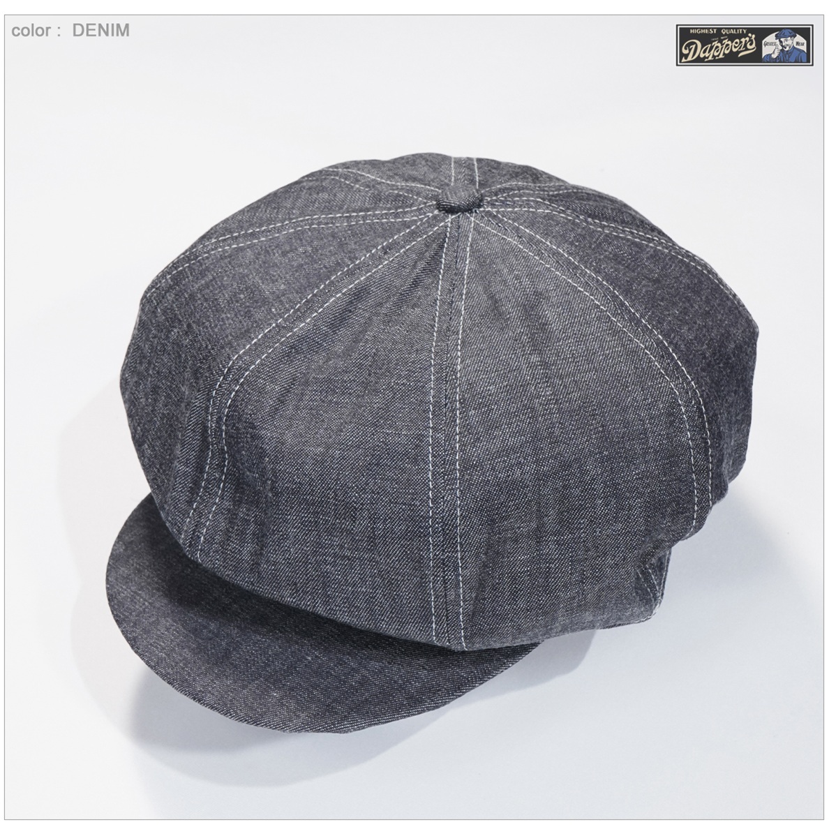 美品 ダッパーズ スペシャル 8枚 クラシカル キャスケット アメカジ 定番 ダッパーズ Dapper's 1872 クラシカル キャスケット TypeB COTTON