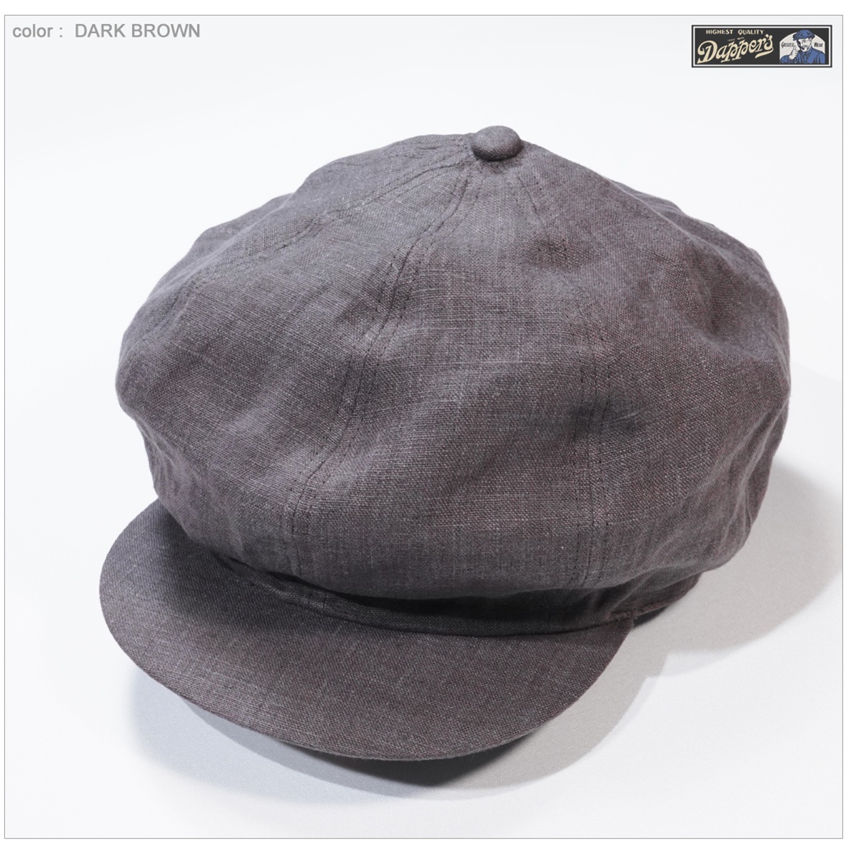 ダッパーズ Dapper's 1872 クラシカル キャスケット TypeB LINEN