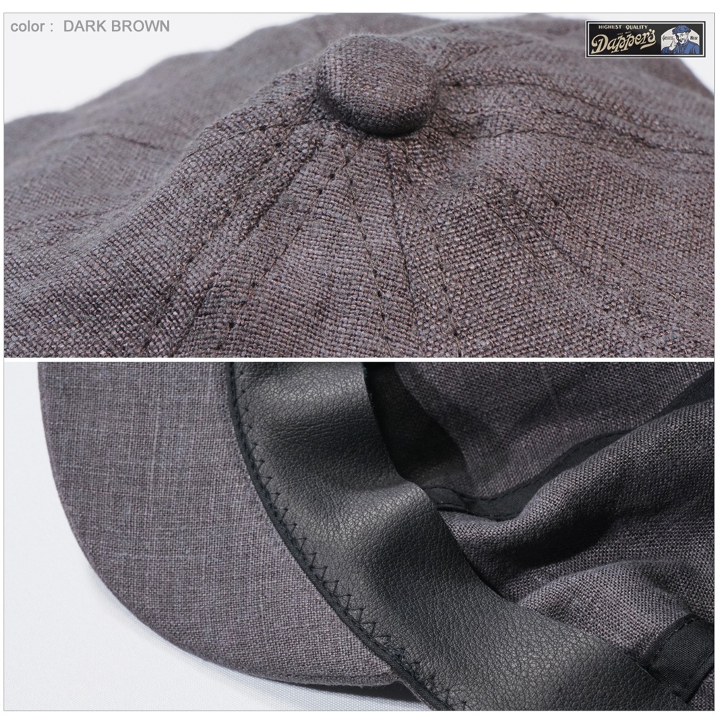 ダッパーズ Dapper's 1872 クラシカル キャスケット TypeB LINEN