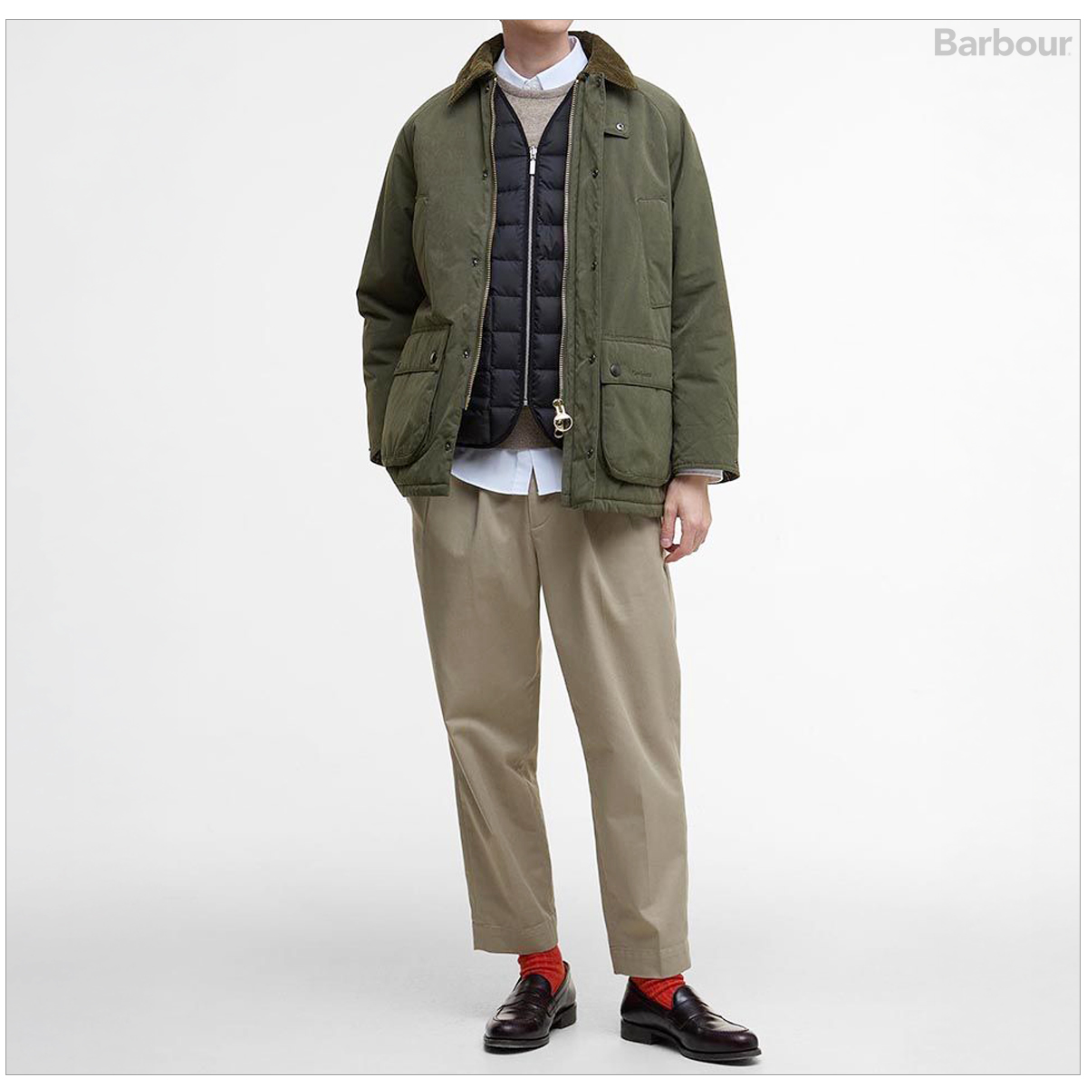 Barbour（バブアー） MCA1003 中綿ビデイル BEDALE オーバーサイズ