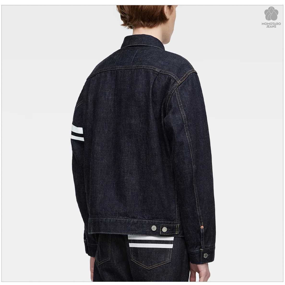 MMGJ0102 桃太郎ジーンズ Gジャン 画像5