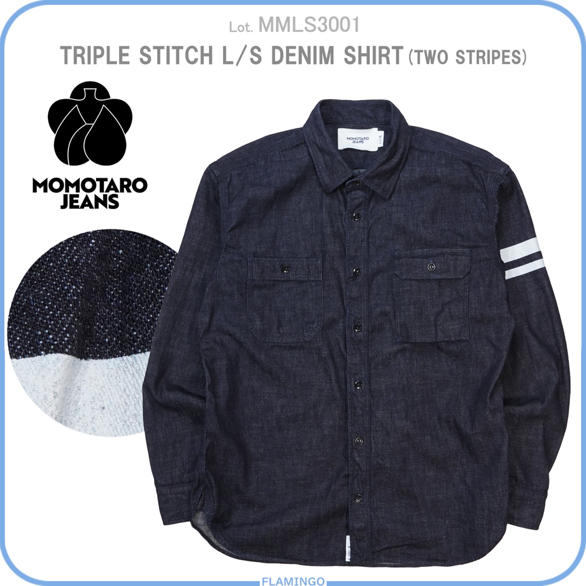 桃太郎ジーンズ（MOMOTARO JEANS） MOMOTARO JEANS MMLS3001 8oz