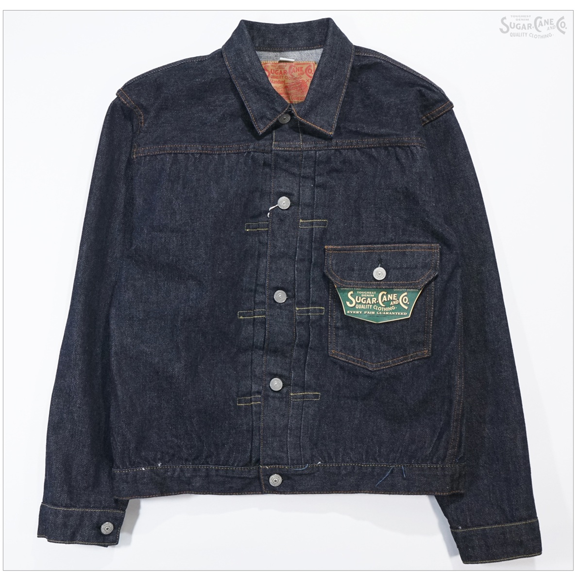 シュガーケーン　13oz. DENIM BLOUSE 1936 MODEL 42 SUGAR CANE シュガーケーン SC11936 13oz. DENIM BLOUSE 1936 MODEL