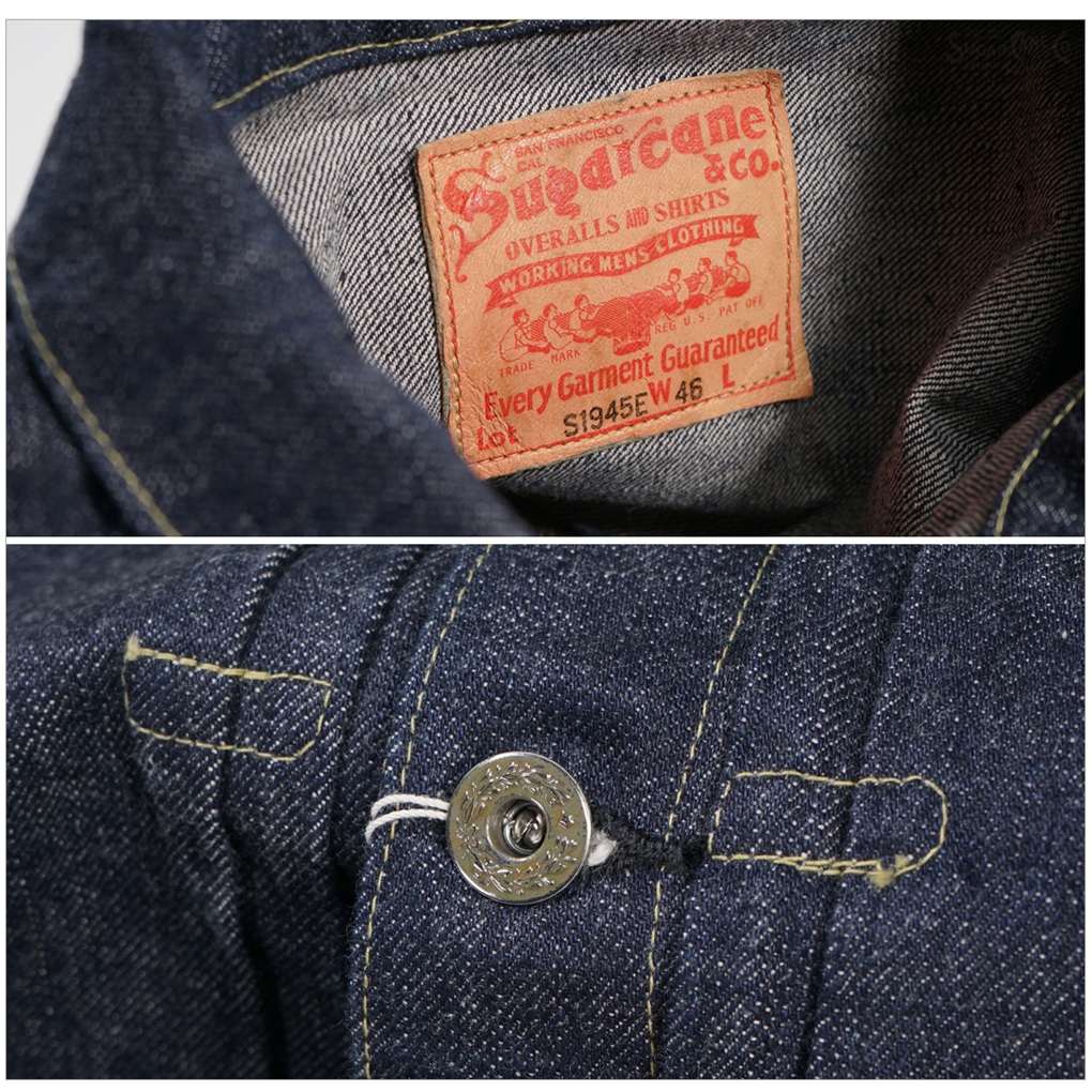 SUGAR CANE（シュガーケーン）】Lot No. SC19010T SUGAR CANE
