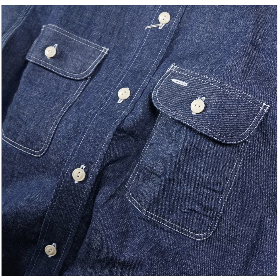 SUGAR CANE シュガーケーン SC27852 9oz ブルーデニム ワークシャツ