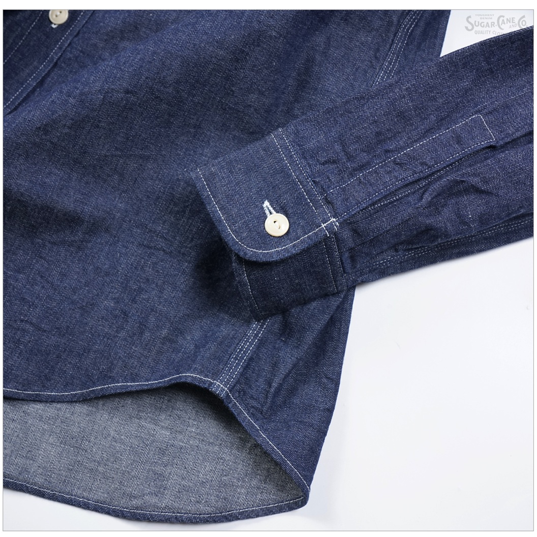 SUGAR CANE シュガーケーン SC27852 9oz ブルーデニム ワークシャツ