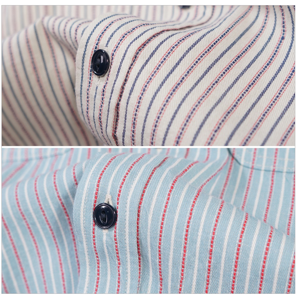 【超美品】シュガーケーン ドビー ストライプ ワーク シャツ SC29146 SUGAR CANE シュガーケーン ドビーストライプ ワークシャツ マルチ