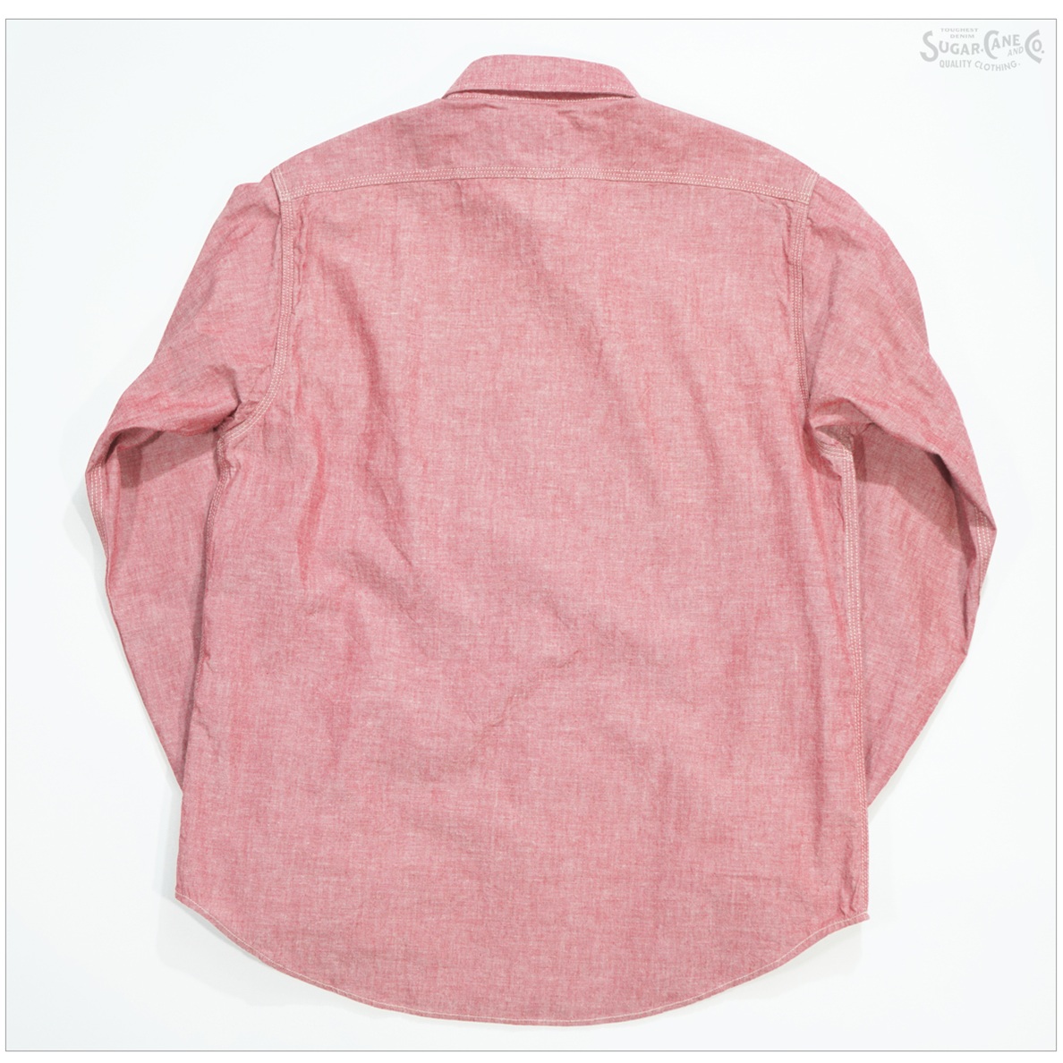 SUGAR CANE シュガーケーン SC29682 レッドシャンブレー 長袖 ワーク