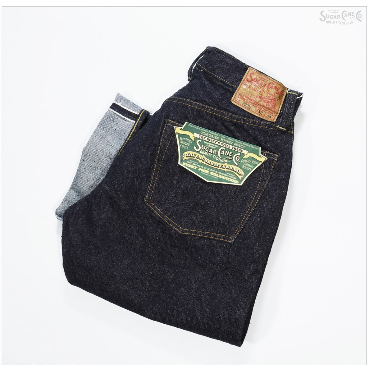 SUGAR CANE シュガーケーン SC42025 13oz. DENIM WAIST OVERALLS 2025