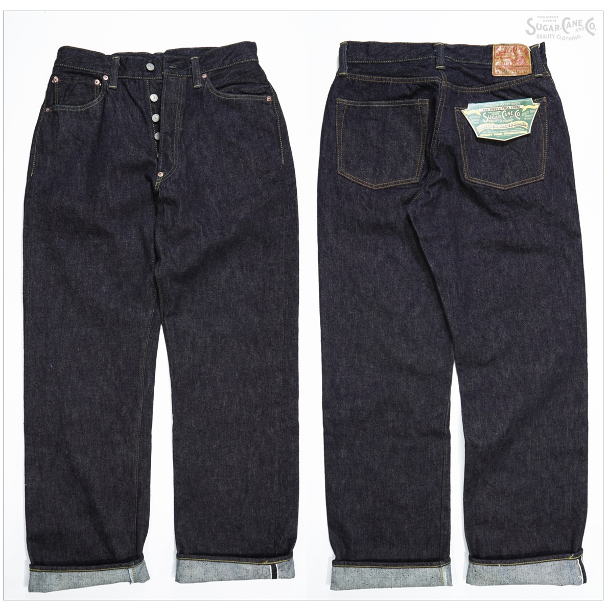 SUGAR CANE シュガーケーン SC42025 13oz. DENIM WAIST OVERALLS 2025