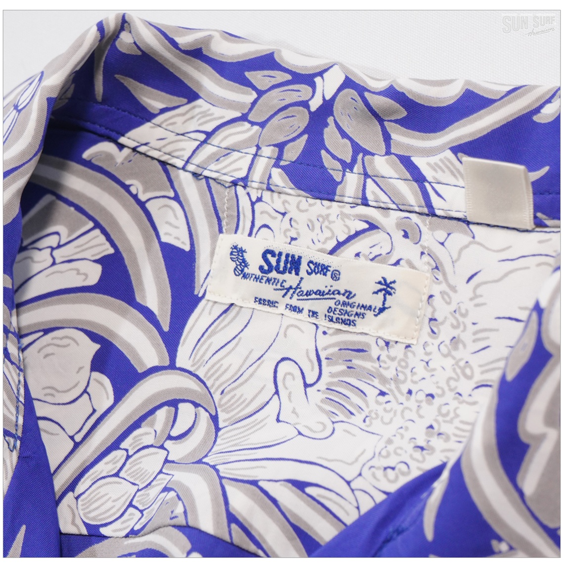 SUN SURF サンサーフ SS29602 長袖アロハシャツ NIGHT BLOOMING CEREUS