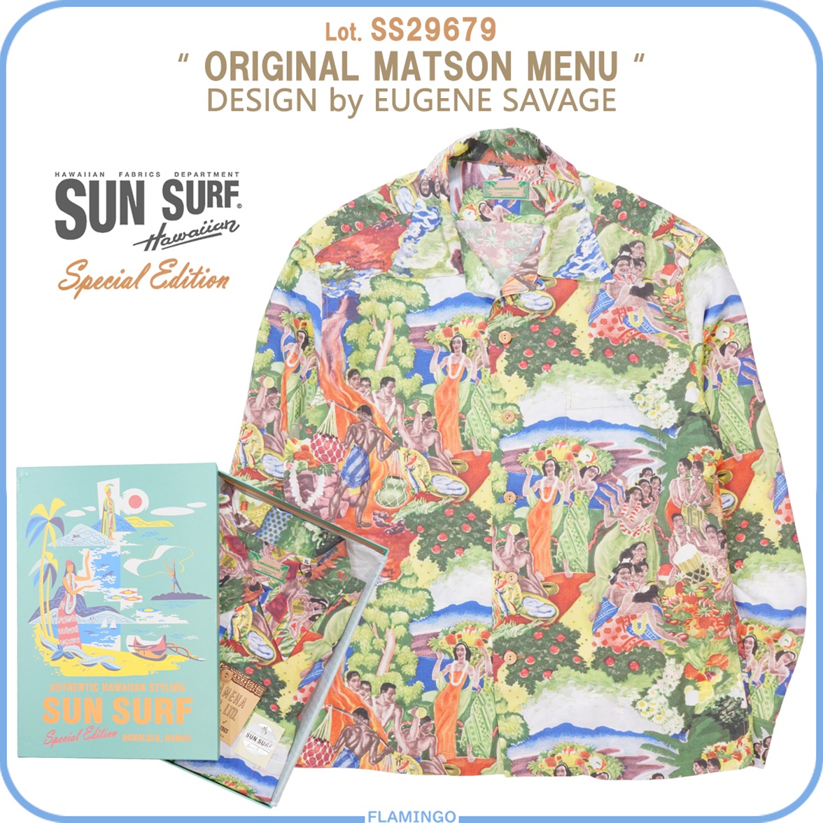SUN SURF サンサーフ SS29679 スペシャルエディション 長袖アロハ