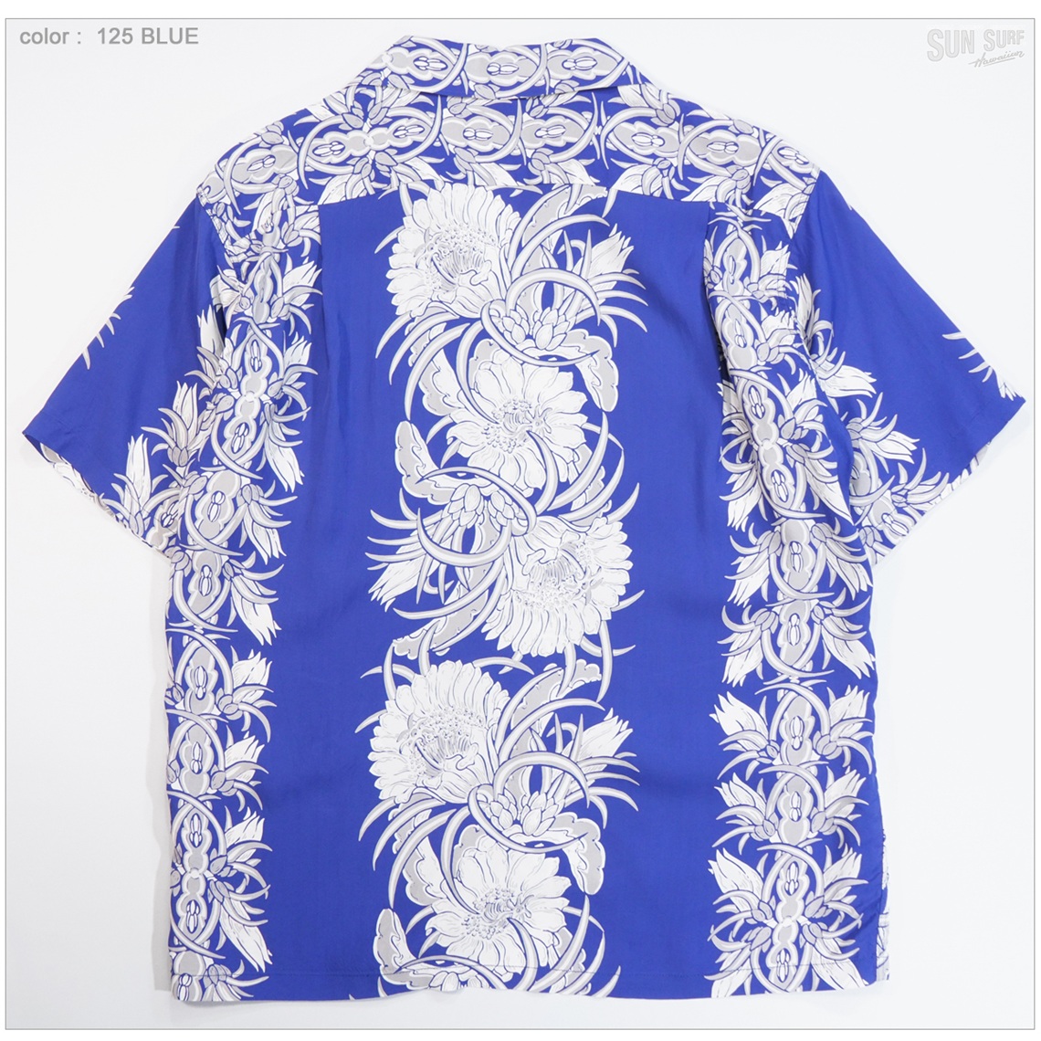 SUN SURF サンサーフ SS39612 半袖アロハシャツ NIGHT BLOOMING CEREUS