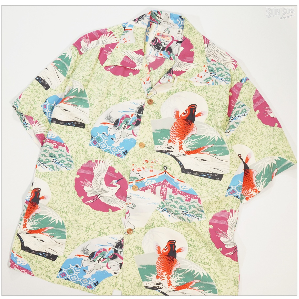 SUN SURF サンサーフ SS39614 半袖アロハシャツ JAPANESE QUAINT