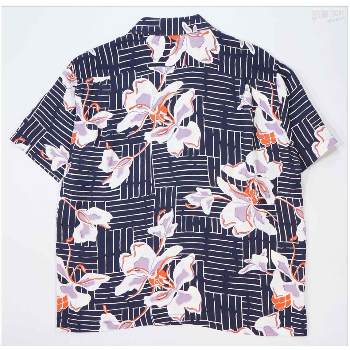 SUN SURF サンサーフ SS39615 半袖アロハシャツ WHITE GINGER