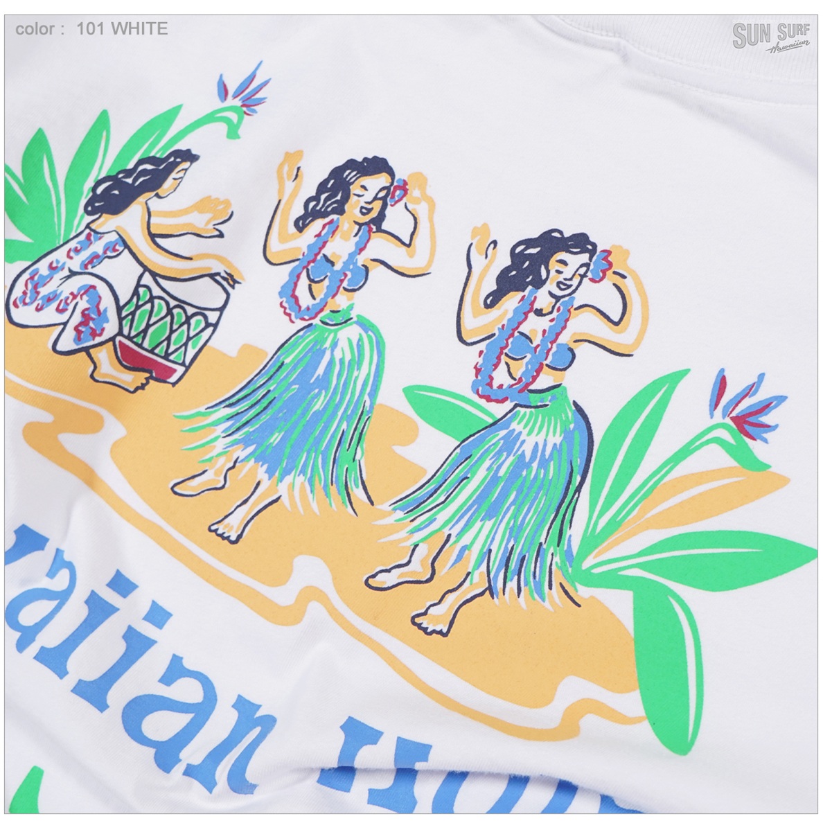 SUN SURF ハワイアンプリント 半袖シャツ XXL SUN SURF サンサーフ SS79161 アメリカ製 半袖 プリント Tシャツ
