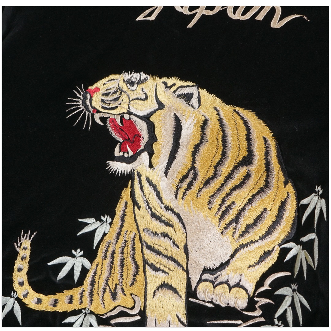 テーラー東洋スカジャン【WHITE TIGER×EAGLE＆DRAGON